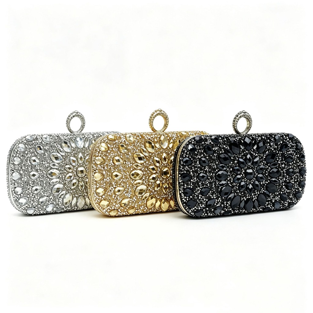 Women Bags On Sale - Volledig met diamanten bezette avondtassen Luxe