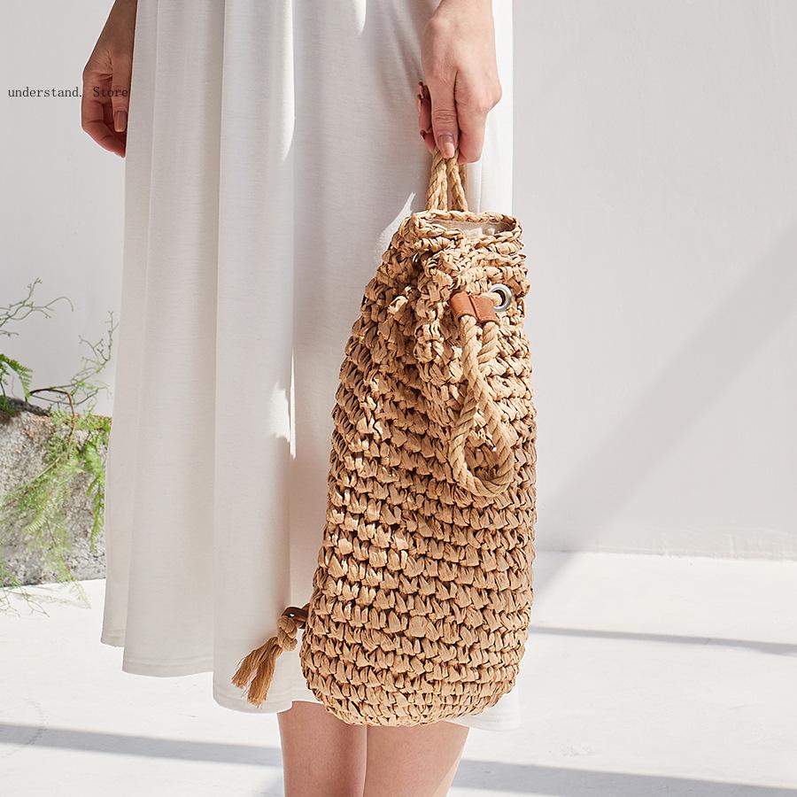 Handgemaakte strandschoudertas - Women'S Raffia Bags recensie en prijs
