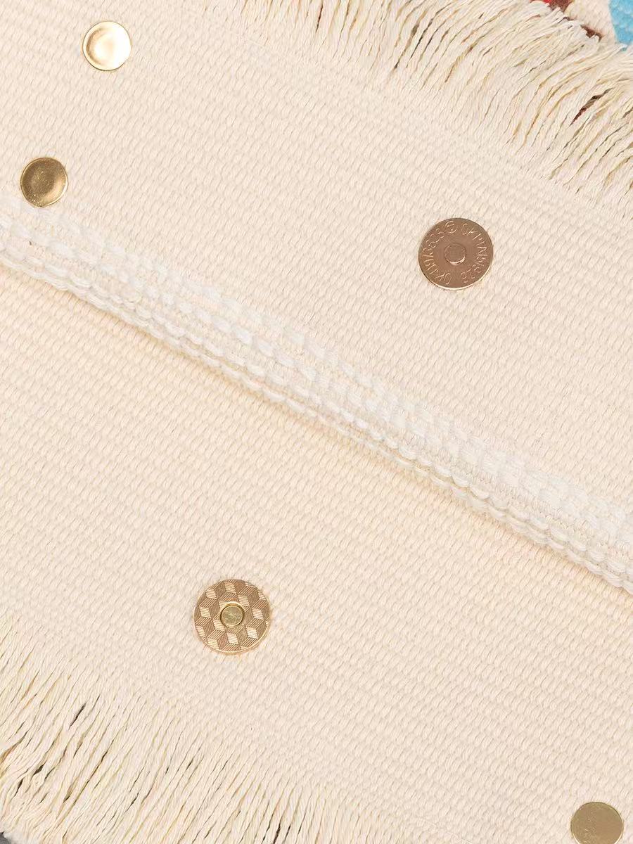 Raffia draagtas met kleurrijke - Women'S Raffia Bags recensie en prijs