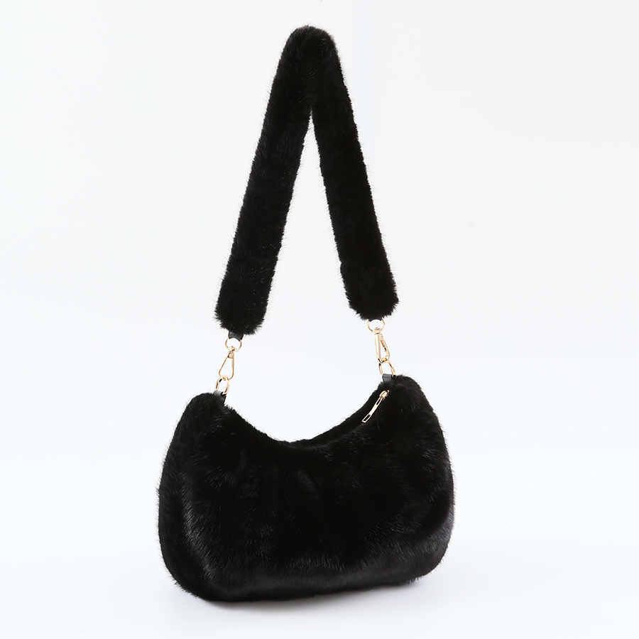 Neo Mint Luxe Kunstbont Plooie - Women Bags Ru recensie en prijs