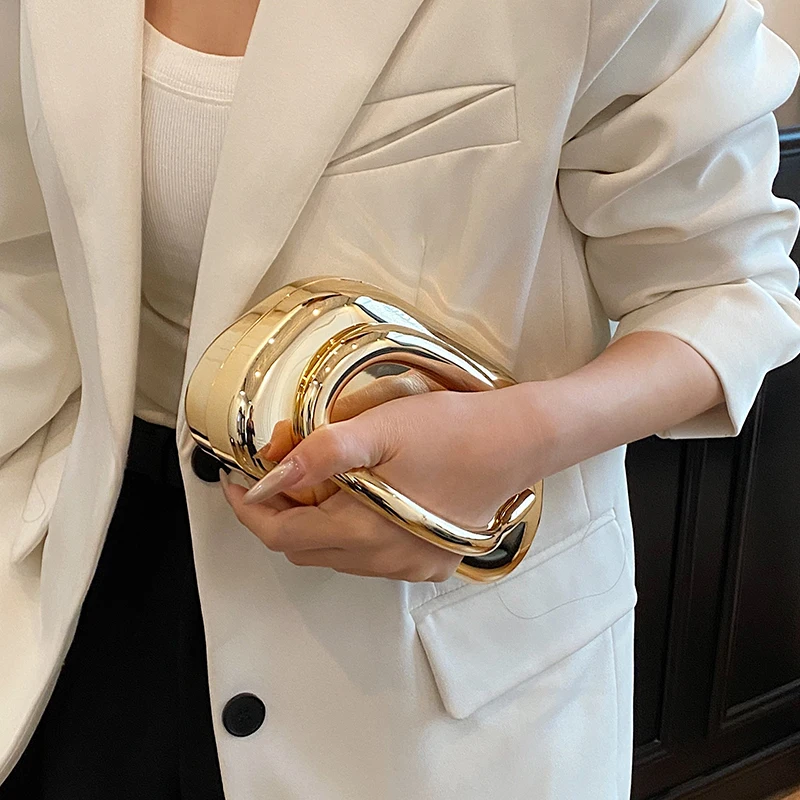 Gouden sluiting Box Clutch Bag - Women Bags 2026 Trends recensie en prijs