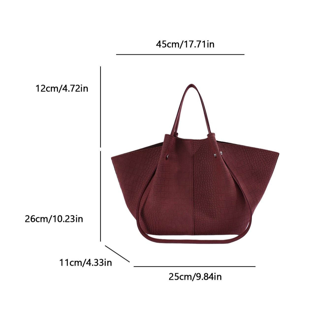 Luxe leren handtas met krokodi - Women Bags On Sale recensie en prijs